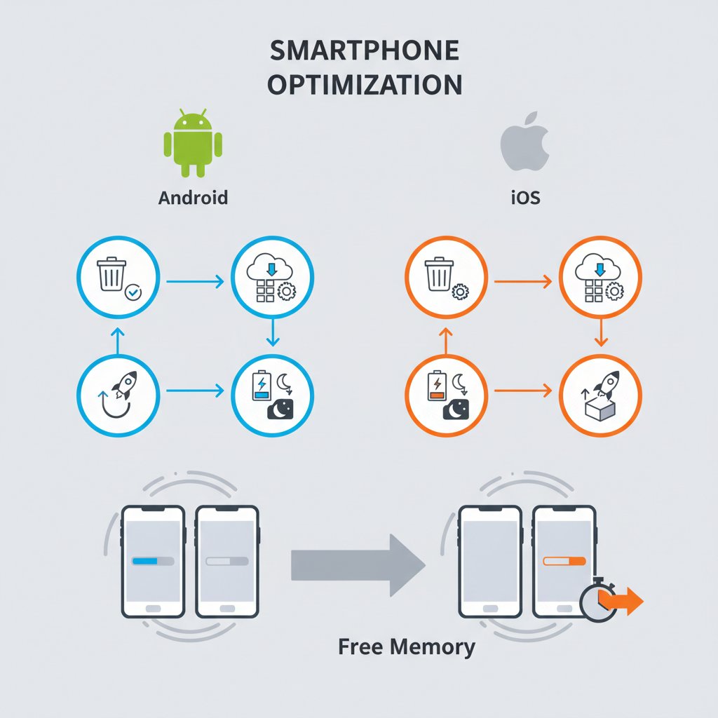 Оптимизация смартфона на Android и iOS в 2026 году: как освободить память и ускорить работу