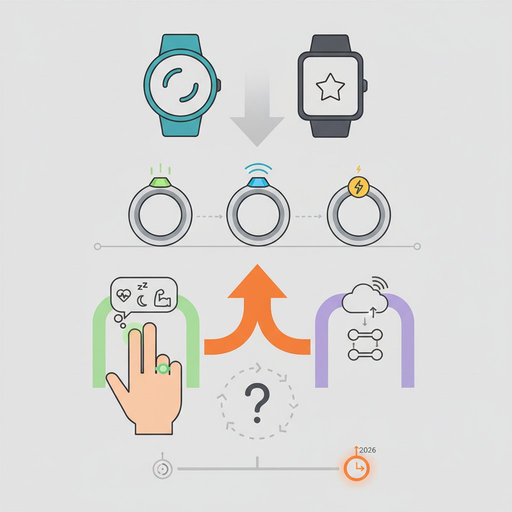 Смарт-персні 2026: чи здатні вони повністю замінити Apple Watch та Galaxy Watch?